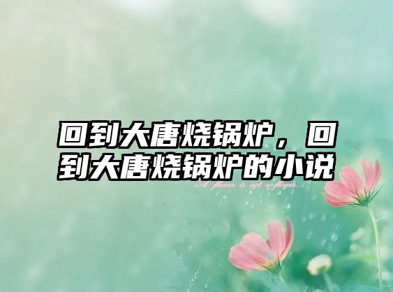 回到大唐燒鍋爐，回到大唐燒鍋爐的小說