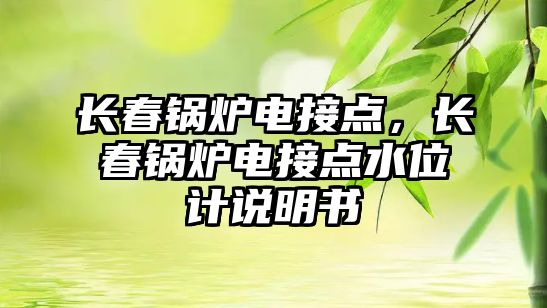 長(zhǎng)春鍋爐電接點(diǎn)，長(zhǎng)春鍋爐電接點(diǎn)水位計(jì)說(shuō)明書