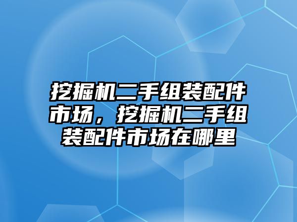 挖掘機(jī)二手組裝配件市場，挖掘機(jī)二手組裝配件市場在哪里