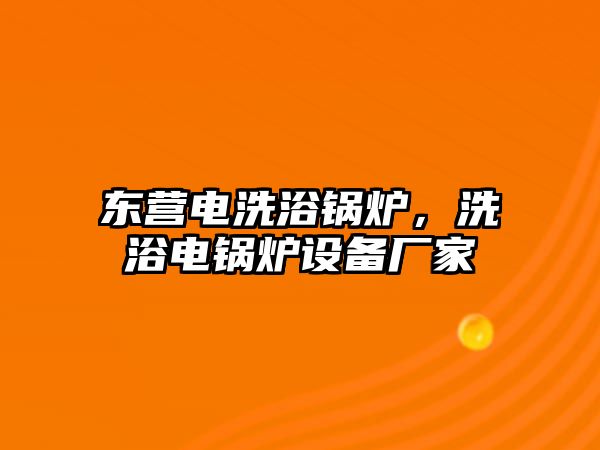 東營電洗浴鍋爐，洗浴電鍋爐設備廠家