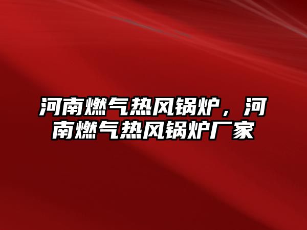 河南燃氣熱風鍋爐，河南燃氣熱風鍋爐廠家