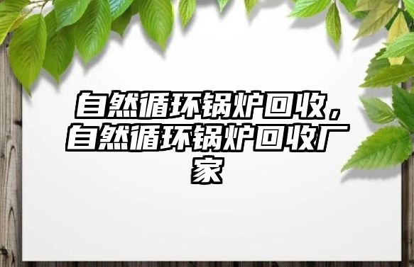 自然循環(huán)鍋爐回收，自然循環(huán)鍋爐回收廠家