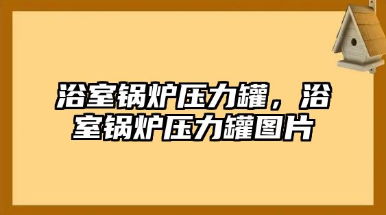 浴室鍋爐壓力罐，浴室鍋爐壓力罐圖片