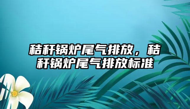 秸稈鍋爐尾氣排放，秸稈鍋爐尾氣排放標(biāo)準(zhǔn)