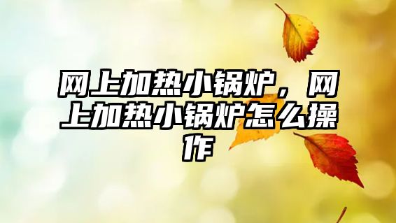 網(wǎng)上加熱小鍋爐，網(wǎng)上加熱小鍋爐怎么操作